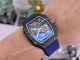 replica richard mille rm 67-02 Sebastien Ogier black case blue velcro strap (8)_th.jpg